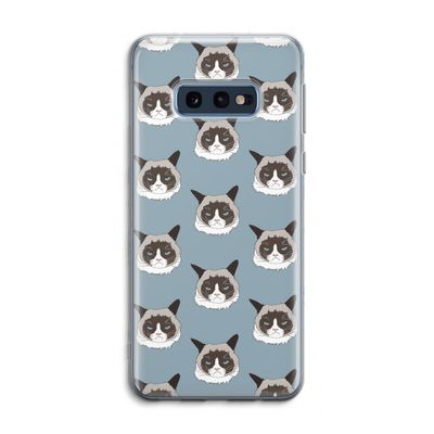 It's a Purrr Case: Samsung Galaxy S10e Transparant Hoesje