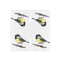 Esschert Design servetten koolmees 33cm