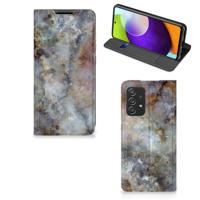 Samsung Galaxy A52 | Standcase | Marmer Grijs