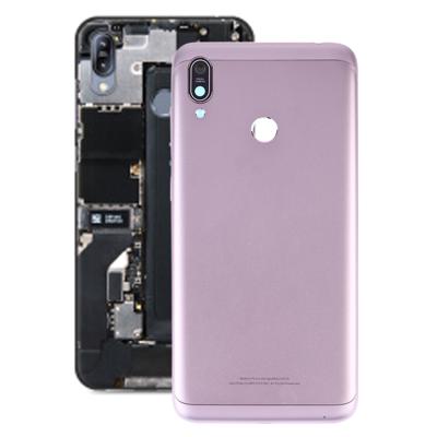 Batterij achtercover met camera lens voor ASUS Zenfone Max m2 ZB633KL ZB632KL (zilver)