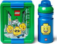 LEGO® Lunchset Classic - Groen/ Blauw - thumbnail