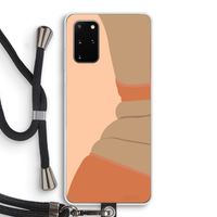 Bikini: Samsung Galaxy S20 Plus Transparant Hoesje met koord