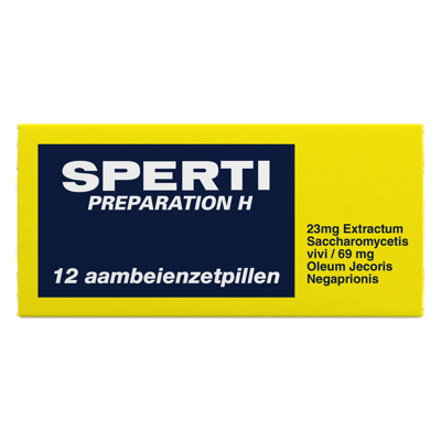 Sperti Preparation H Zetpillen