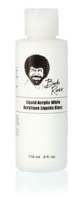Bob Ross Medium Liquid Acrylic White - 118ml