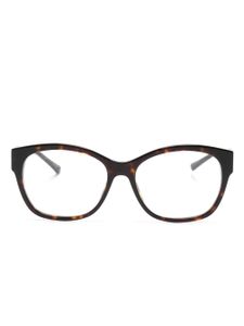 Jimmy Choo Eyewear lunettes de vue à monture papillon - Marron