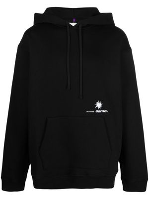 OAMC hoodie à logo imprimé - Noir