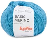 Katia Basic Merino 104 Blauw Cyaan