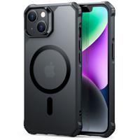 iPhone 14/13 Air Armor Clear Case (HaloLock) Frosted Black - thumbnail