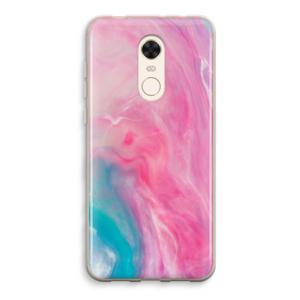 Roze explosie: Xiaomi Redmi 5 Transparant Hoesje