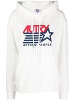 Autry hoodie à logo imprimé - Blanc