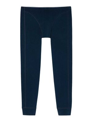 Schiesser - 95-5 - Long John - zwartblauw, Maat:L