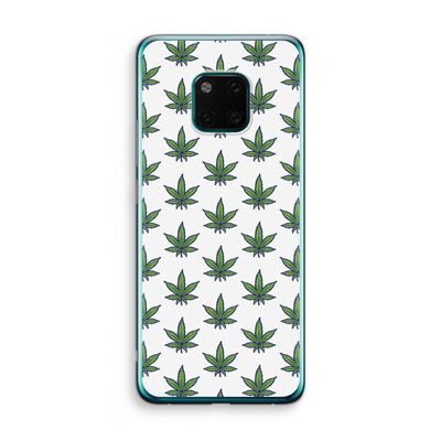 Weed: Huawei Mate 20 Pro Transparant Hoesje
