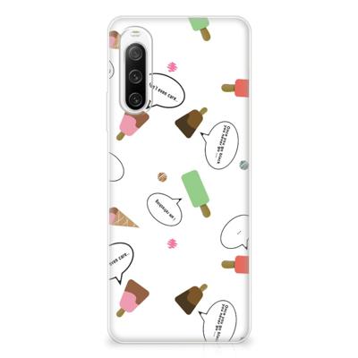 Sony Xperia 10 IV | Siliconen Case | IJsjes