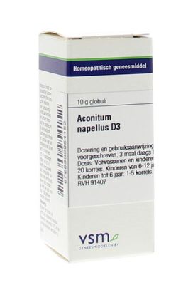 VSM Aconitum napellus D3 (10 gr)