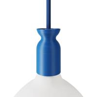 E27 fitting van gerecycled plastic 3D geprint