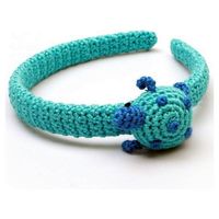 NatureZOO Haarband / Diadeem voor baby Schildpad Blauw - thumbnail