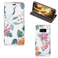 Samsung Galaxy S8 | Hoesje maken | Bird Flowers