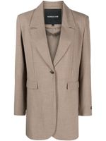 HERSKIND blazer Nat à simple boutonnage - Marron