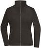 James & Nicholson JN781 Ladies´ Fleece Jacket - Dark-Grey-(Solid) - XS