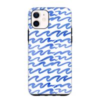Blauwe golven: iPhone 12 mini Tough Case