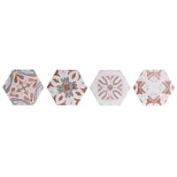 Onderzetters DKD Home Decor 10,8 x 10,8 x 0,7 cm
