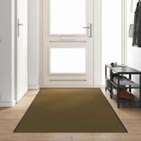 Deurmat Bruin en zwart 120 x 350 cm Polyamide en PVC