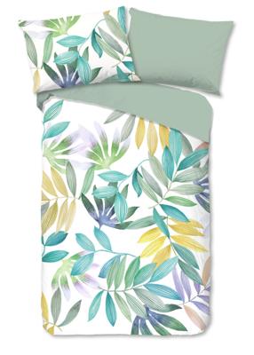 Good Morning Dekbedovertrek "palmbladeren" - Multi - (140x200 cm) - Katoen Good Morning Dekbedovertrek "palmbladeren" - Multi - (140x200 cm) - Katoen