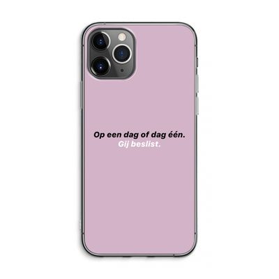 gij beslist: iPhone 11 Pro Max Transparant Hoesje