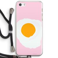 Sunny side up: iPhone 5 / 5S / SE Transparant Hoesje met koord
