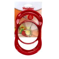 Metaltex appelsnijder rood