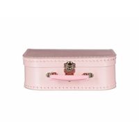 Roze logeer koffer voor meisjes