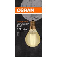 OSRAM 4058075293496 LED-lamp Energielabel F (A - G) E14 Kogel 4 W = 35 W Warmwit (Ø x l) 45.0 mm x 78.0 mm 1 stuk(s)