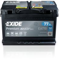 Exide Premium EA770 voertuigaccu 77 Ah 12 V 760 A Auto - thumbnail