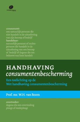 Handhaving consumentenbescherming (Paperback)