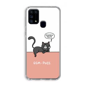 GSM poes: Samsung Galaxy M31 Transparant Hoesje