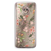 Sweet little flowers: Motorola Moto G6 Transparant Hoesje