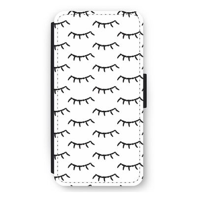 Wimpers: iPhone 11 Flip Hoesje
