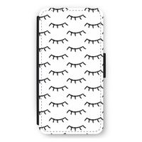 Wimpers: iPhone 11 Flip Hoesje