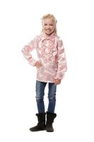 Ruche Blouse Baby Rose