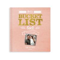 Het Bucketlist boek voor koppels - Gepersonaliseerd - Softcover