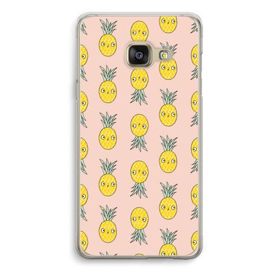 Ananas: Samsung A3 (2017) Transparant Hoesje