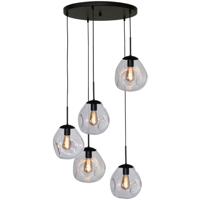 Masterlight Vide hanglampLava 5x helder glas Ø 24cm - 2762-05-50-5-00-61 Masterlight Vide hanglampLava 5x helder glas Ø 24cm - 2762-05-50-5-00-61