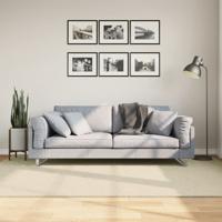 VidaXL Vloerkleed huarte laagpolig zacht wasbaar 160x230 cm crème