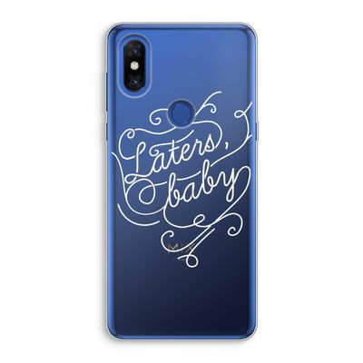 Laters, baby: Xiaomi Mi Mix 3 Transparant Hoesje