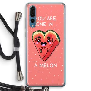 One In A Melon: Huawei P20 Pro Transparant Hoesje met koord