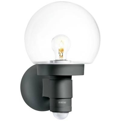 Steinel AUSSENLEUCHTE L 115 S ANT 059880 Buitenlamp met bewegingsmelder (wand) LED E27 60 W Antraciet-grijs