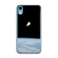 Alone in Space: iPhone XR Transparant Hoesje