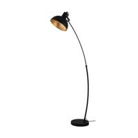 EGLO Jaafra Vloerlamp - E27 - 158 cm - Zwart, Goud