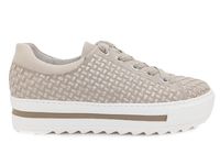 Beige Gabor Veterschoenen Wijdte G - thumbnail
