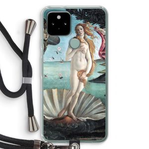 Birth Of Venus: Pixel 5 Transparant Hoesje met koord